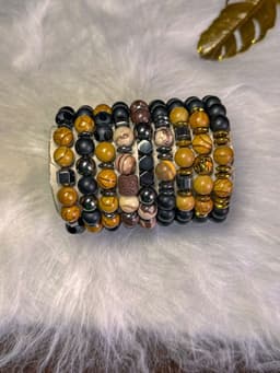 Men bracelet stack